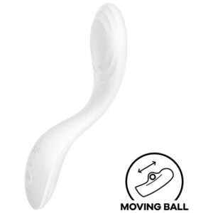 SATISFYER RRROLLING PLEASURE - BLANCO