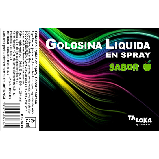 SPRAY LIQUIDO MANZANA