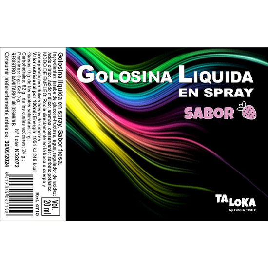 SPRAY LIQUIDO FRESA