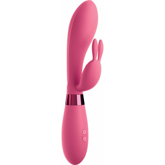 OMG! RABBITS - SELFIE VIBRADOR DE SILICONA, ROSA