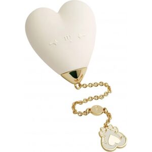 ZALO BABY HEART VIBRADOR - BLANCO