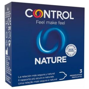 PRESERVATIVOS CONTROL NATURE 3UDS