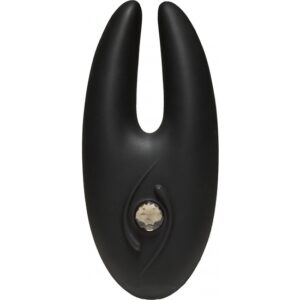 BODY BLING -VIBRADOR PUNTO G CON JOYAS - NEGRO