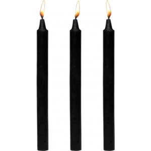 DARK DRIPPERS FETISH DRIP SET DE 3 VELAS - NEGRO