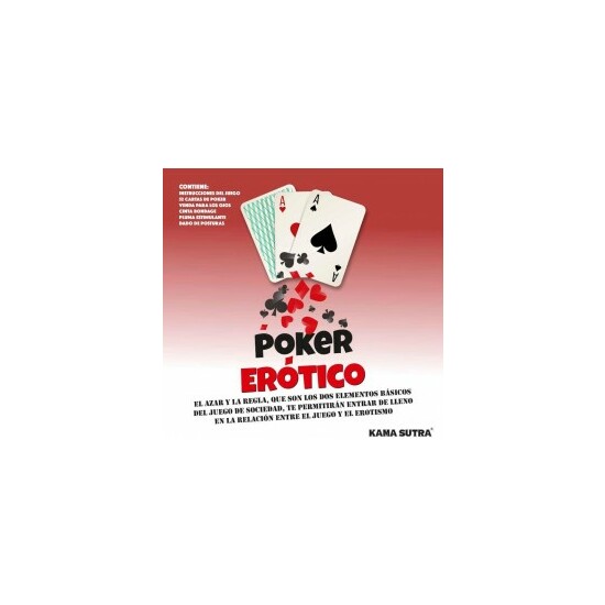 JUEGO DE CARTAS DE POKER EROTICO