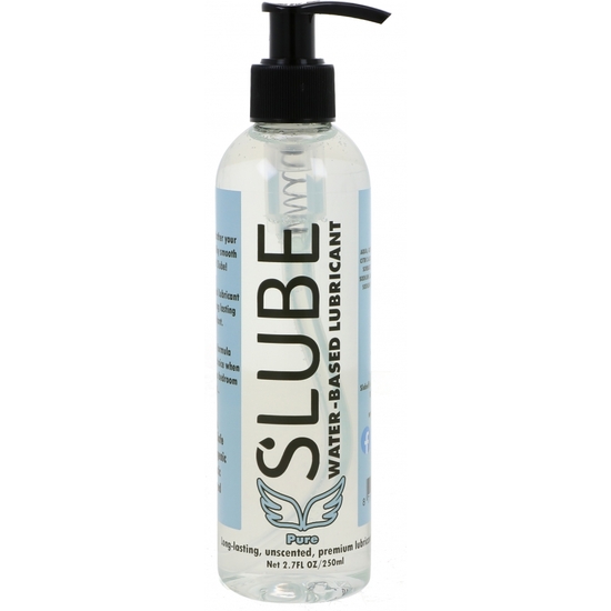 LUBRICANTE BASE DE AGUA SLUBE - 250ML