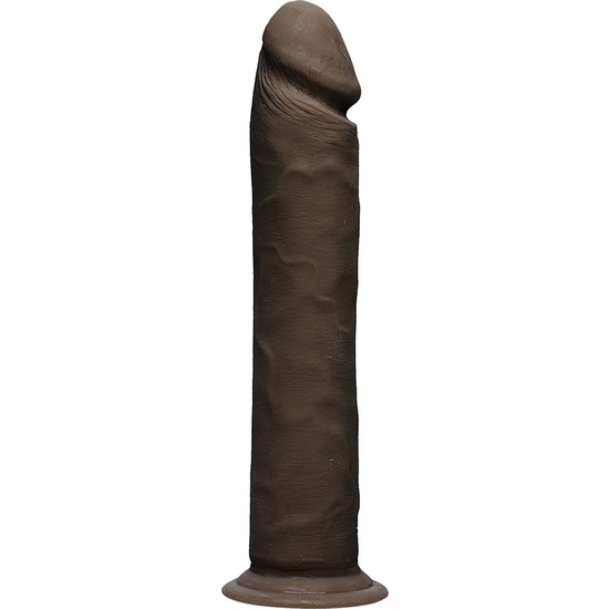 THE D - PENE REALISTICO - 25,40 CM ULTRASKYN - CHOCOLATE