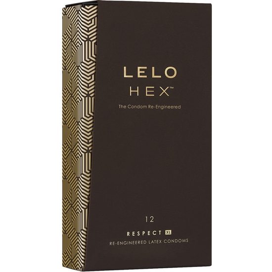 LELO HEX PRESERVATIVOS RESPECT XL 12UDS