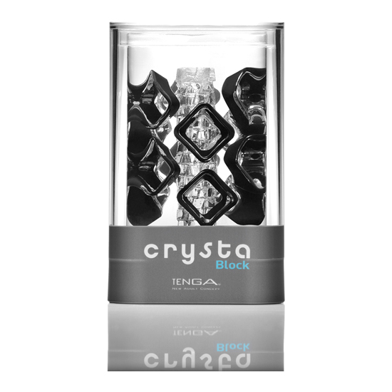 TENGA - CRYSTA MASTURBADOR MASCULINO BLOCK