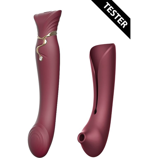 QUEEN SET - WINE RED - TESTER