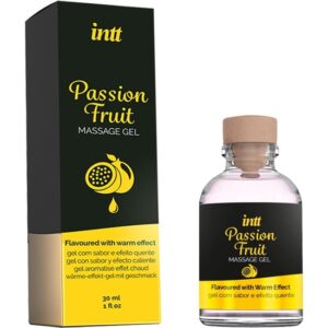 INTT MASSAGE GEL - FRUTA DE LA PASIÓN 30ML