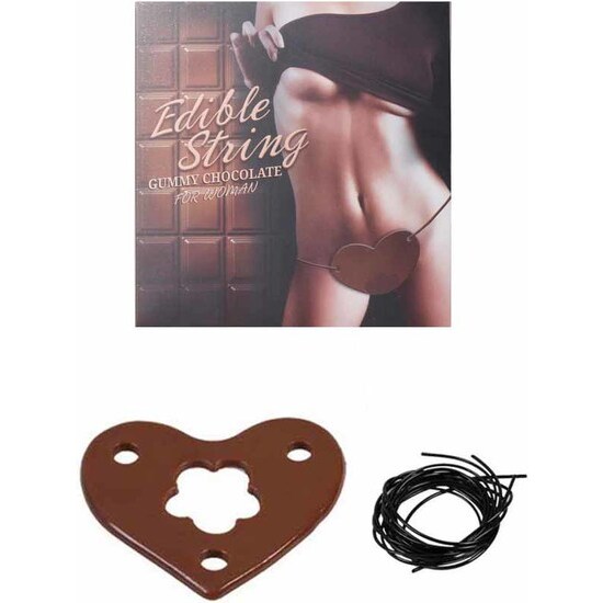 TANGA COMESTIBLE MUJER DE CHOCOLATE