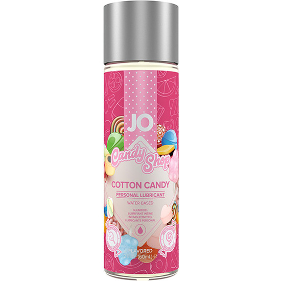 SYSTEM JO - CANDY SHOP H2O LUBRICANTE ALGODÓN DE AZÚCAR 60 ML