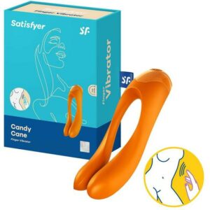 SATISFYER CANDY CANE - NARANJA