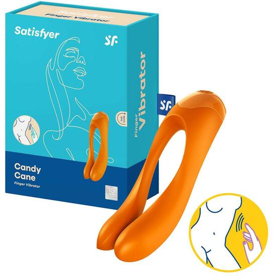 SATISFYER CANDY CANE - NARANJA