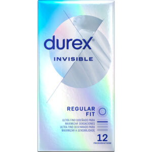 DUREX INVISIBLE SUPER FINO EXTRA SENSITIVO 12 UDS