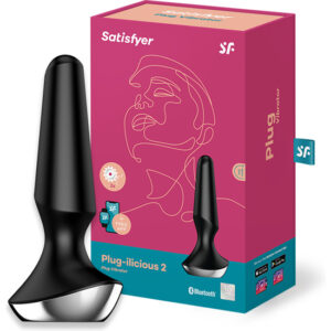 SATISFYER PLUG-ILICIOUS 2 NEGRO