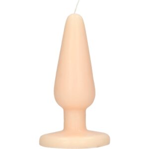 SCANDALOUS CANDLES - BUTT PLUG - FLESH