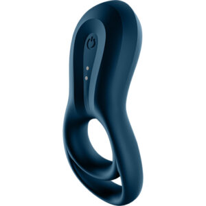 SATISFYER EPIC DUO ANILLO VIBRADOR CON APP - AZUL