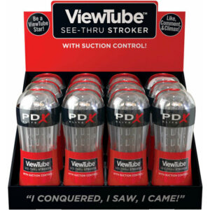 VIEWTUBE SEE-THRU STROKER 12PC