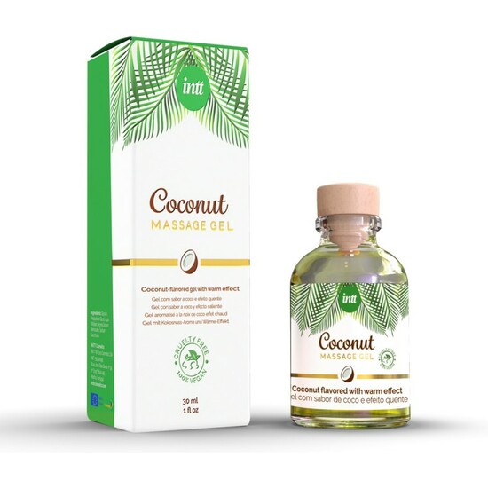 INTT VEGAN GEL DE MASAJE BESABLE COCO 30ML