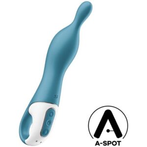 SATISFYER A-MAZING 1 VIBRADOR PUNTO A - AZUL