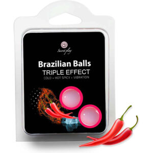 SECRET PLAY SET 2 BRAZILIAN BALLS TRIPLE EFECTO