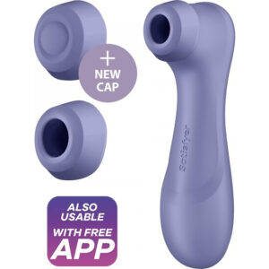 SATISFYER PRO 2 GENERACIÓN 3 - VIBRADOR AIR PULSE CON APP - VIOLETA