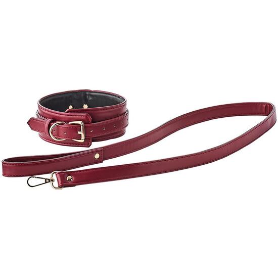 BLAZE ELITE COLLAR AND LEASH RED