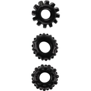 ALL TIME FAVORITES SET OF 3 COCKRINGS BLACK