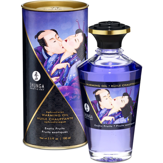 SHUNGA ACEITE EFECTO CALOR FRUTAS EXÓTICAS 100 ML