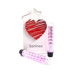 SANINEX VIBRADOR FANTASTIC REALITY - METÁLICO/ROSA