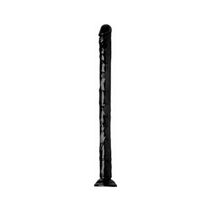 DILDO FLEXIBLE REALÍSTICO 50CM - NEGRO