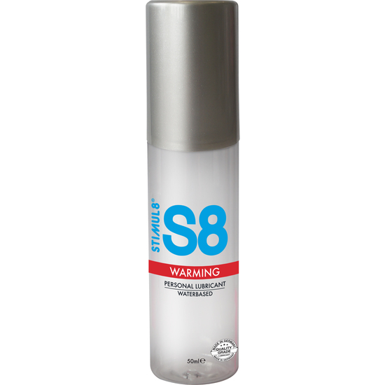 S8 LUBRICANTE BASE DE AGUA EFECTO CALOR 50ML