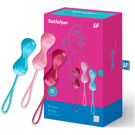 SATISFYER BALLS KIT DE ENTRENAMIENTO 1