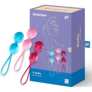 SATISFYER V BALLS - KIT DE ENTRENAMIENTO