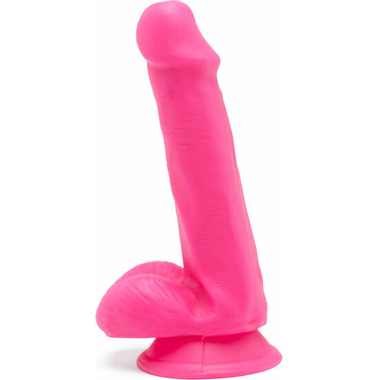 HAPPY DICKS DILDO CON TESTÍCULOS 15CM - ROSA